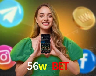 Interface do App 56w bet
